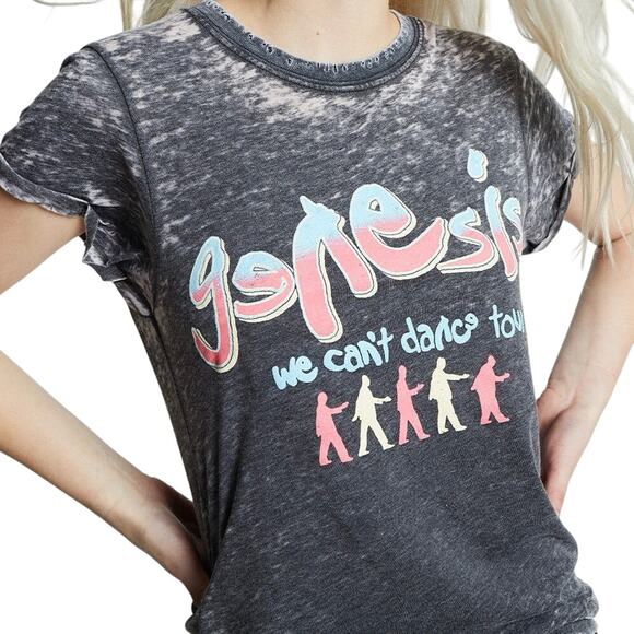 RECYCLED KARMA Genesis We Can’t Dance Tour Tee Size XS New without Tag - Picture 3 of 9